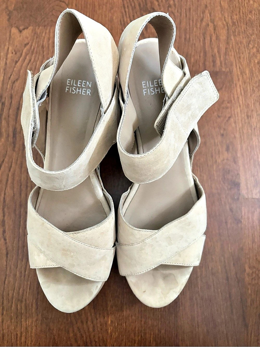 Eileen Fisher Women's Wedge Sandals size 8 UA